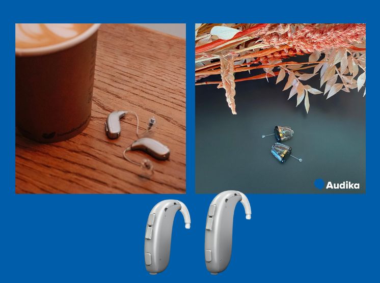 Les 3 types d'appareils auditifs proposés par Audika