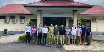 L'équipe médicale complète ayant pris part à la mission humanitaire organisée au Cambodge par Audika en 2023