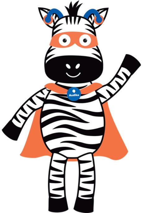 Illustration de Billy, la mascotte Audika pour les enfants