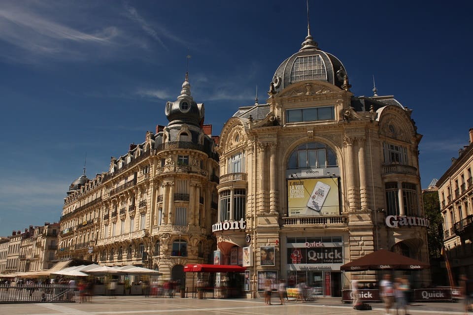 Image de la Place de la Comédie à Montpellier