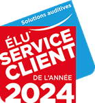 Audika Élu meilleure Service Client de l'Année 2024 pour la catégorie appareils auditifs