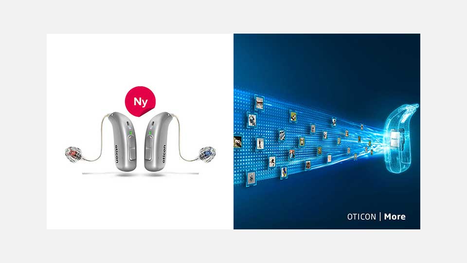 NY hörapparat - Oticon More - Audikas mest intelligenta hörapparat någonsin