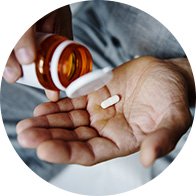 Bild på en läkemedelsburk med läkemedel som kan orsaka bilateral hörselnedsättning