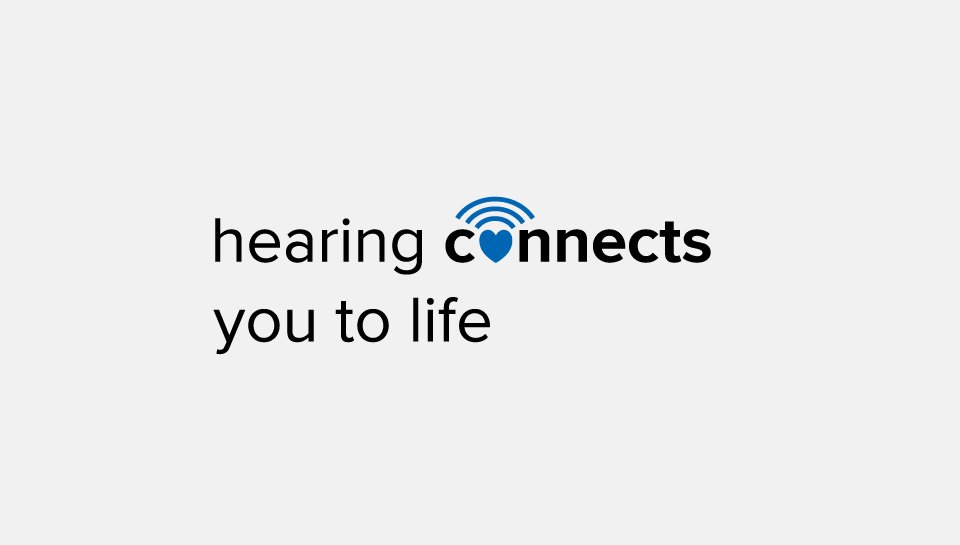 Image show hearing connects logo