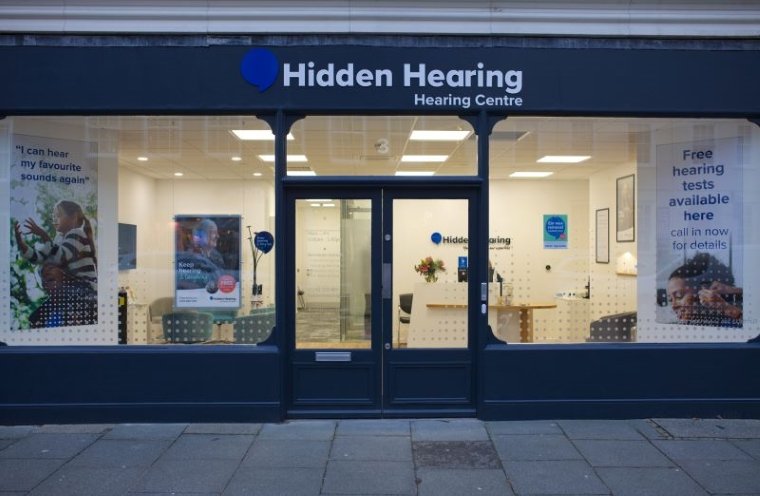 Hidden Hearing Chichester exterior of the branch