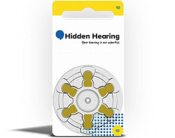 Hearing aid batteries size 10