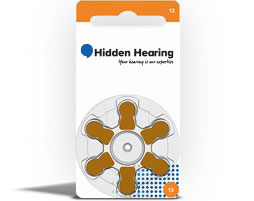 Hearing aid batteries size 13