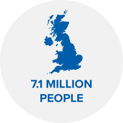 There are 7.1 million people in the UK living with tinnitus