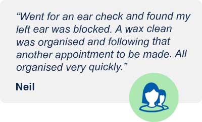 Hidden Hearing Ear Wax Testimonial