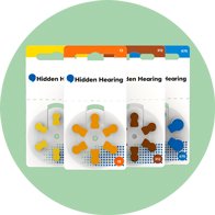 Hidden Hearing hearing aid batteries