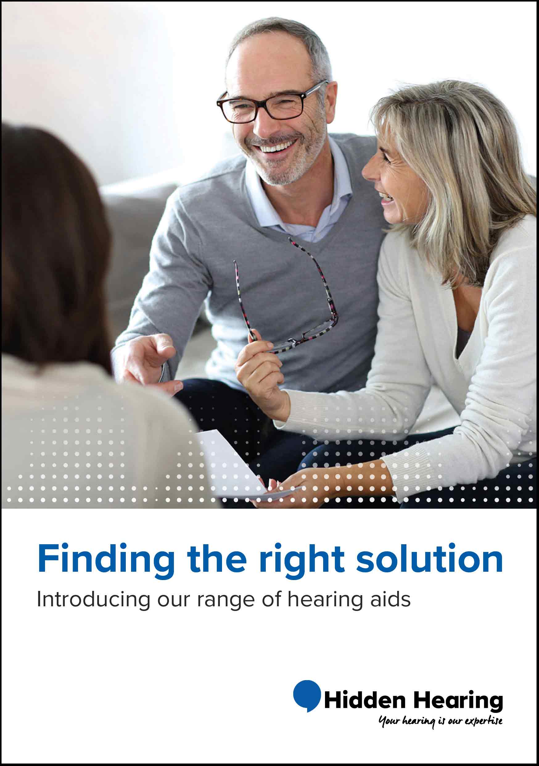 Finding the right solution brochure cover