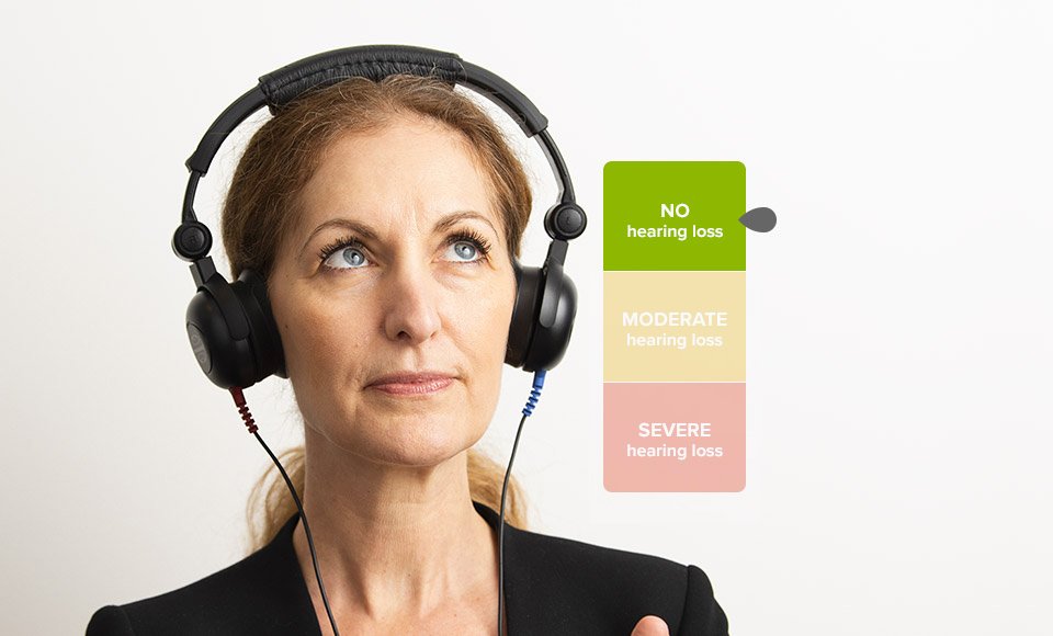 Online Hearing Test Results – No Hearing Loss