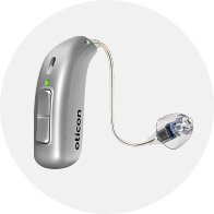 Image shows hearing aid