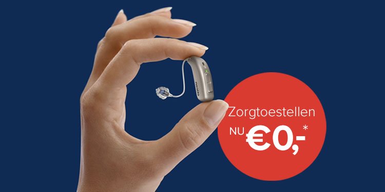 Zorgtoestellen nu voor 0 euro