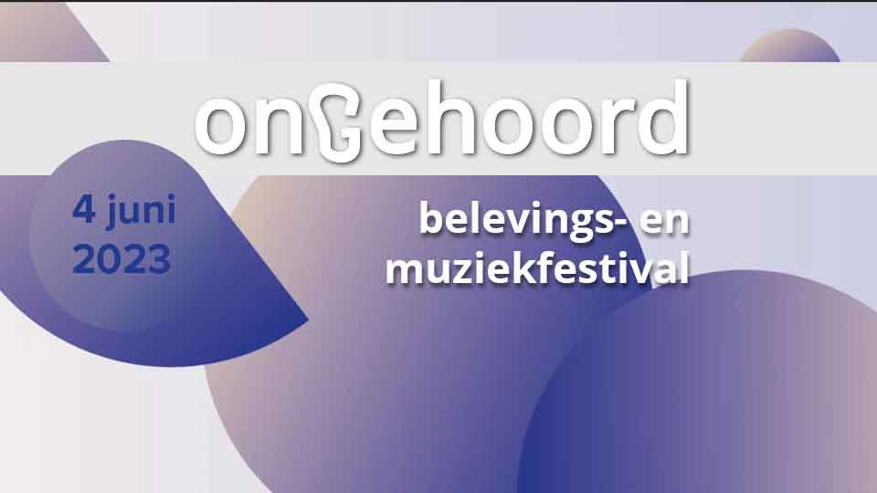 Affiche Ongehoord Festival 2023